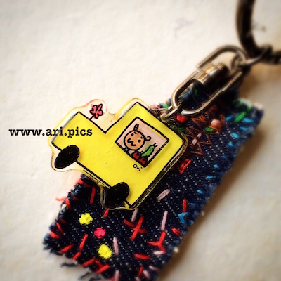 くるまのキーホルダー